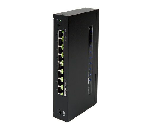 [AN-110-SW-C-8P] 110 Series Unmanaged+ Gigabit Compact Switch | 8 Side Ports