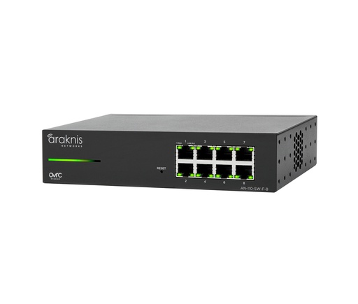 [AN-110-SW-F-8] 110 Series Unmanaged+ Gigabit Switch | 8 Front Ports